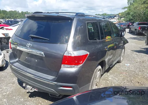 2013 Toyota Highlander Limited V6 z USA, uszkodzony, nr VIN 5TDYK3EH6DS104797